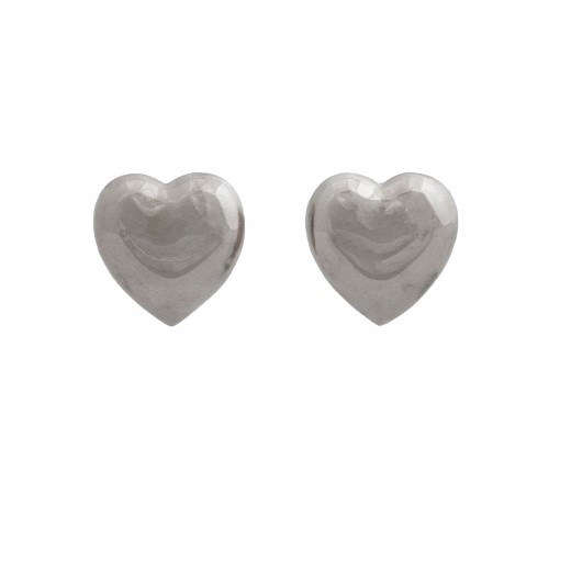 Σκουλαρίκια big heart απο Ασήμι925 Προιόντα